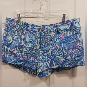 Lilly Pulitzer Walsh Short Brilliant Blue 12